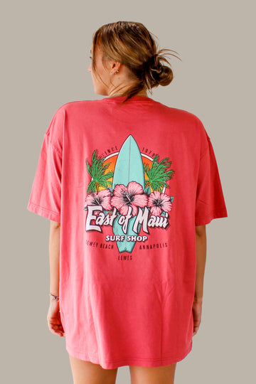 EOM Surfboard Flowers Tee